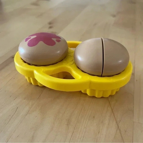 PLAYSKOOL 1990’S MAGIC BREAKFAST PARTY REPLACEMENT 2 Jam MUFFINS & BAKING PAN - Picture 2 of 6